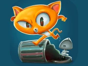 Trash Cat Online Agility Games on NaptechGames.com