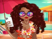Tropical Princess and Princess Rosehip Sew Swimwear Online Dress-up Games on NaptechGames.com