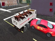 Truck Transport Domestic Animals Online Racing & Driving Games on NaptechGames.com