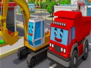 Trucks and Digger Jigsaw Online Puzzle Games on NaptechGames.com