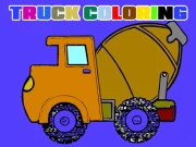 Trucks Coloring Book Online Puzzle Games on NaptechGames.com