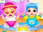 Twin Baby Care Online Girls Games on NaptechGames.com