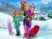 Twins Winter Fun! Online Dress-up Games on NaptechGames.com