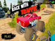 Ultimate MonterTruck Race With Traffic 3D Online Racing & Driving Games on NaptechGames.com