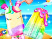 Unicorn Ice Pop Online Girls Games on NaptechGames.com