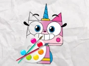 Unicorn Kitty Coloring Book Online Girls Games on NaptechGames.com