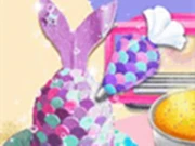 Unicorn Mermaid Cake Online Girls Games on NaptechGames.com