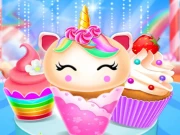 Unicorn Mermaid Cupcake Cooking Design Online Girls Games on NaptechGames.com