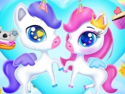 Unicorns Birthday Surprise Online Girls Games on NaptechGames.com
