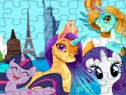 Unicorns Travel The World Puzzle Online Puzzle Games on NaptechGames.com