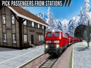 Uphill Station Bullet Passenger Train Drive Game Online Racing & Driving Games on NaptechGames.com