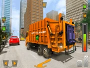 US City Garbage Cleaner: Trash Truck 2020 Online Racing & Driving Games on NaptechGames.com