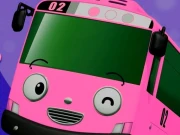 Valentines School Bus 3D Parking Online Girls Games on NaptechGames.com