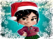 Vanellope Von Schweetz Christmas Dress Up Online Girls Games on NaptechGames.com