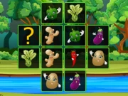 Vegetable Cards Match Online Puzzle Games on NaptechGames.com