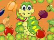 Vegetable Snake Online Hypercasual Games on NaptechGames.com