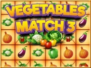 Vegetables Match 3 Online Puzzle Games on NaptechGames.com