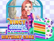 VINCY COOKING RAINBOW BIRTHDAY CAKE Online Girls Games on NaptechGames.com