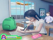 Virtual High School Girl Game- School Simulator 3D Online Arcade Games on NaptechGames.com