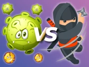 Virus Ninja 2 Online Arcade Games on NaptechGames.com