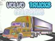 Volvo Trucks Coloring Online Puzzle Games on NaptechGames.com