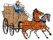 Wagons Jigsaw Online Puzzle Games on NaptechGames.com