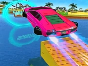 Water Car Stunt Racing 2019 3D Cars Stunt Games Online Racing & Driving Games on NaptechGames.com