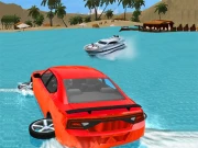 Water Slide Car Race Online Racing Games on NaptechGames.com