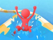 Waterpark Slide Race Online Girls Games on NaptechGames.com