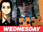 Wednesday Addams Jigsaw Puzzle Online Puzzle Games on NaptechGames.com