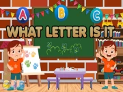 What Letter is It? Online junior Games on NaptechGames.com