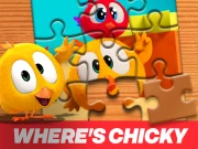 Wheres Chicky Jigsaw Puzzle Online Puzzle Games on NaptechGames.com