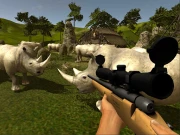 Wild Rhino Hunter Online Shooter Games on NaptechGames.com