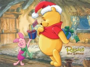 Winnie the Pooh Christmas Jigsaw Puzzle Online Puzzle Games on NaptechGames.com