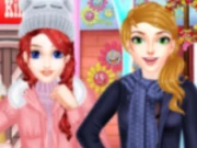 Winter Fashion Dress Up Game Online Girls Games on NaptechGames.com