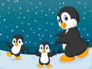Winter Pinguins Memory Online Puzzle Games on NaptechGames.com