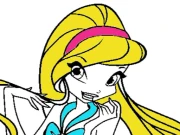 Winx Coloring Page Game Online Girls Games on NaptechGames.com