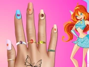 Winx Nail Makeover Online Girls Games on NaptechGames.com