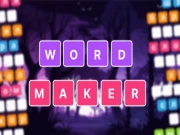 Word Maker Online puzzles Games on NaptechGames.com
