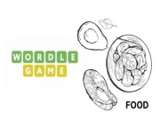 Wordle Food Online puzzles Games on NaptechGames.com
