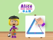 World of Alice Draw Shapes Online Puzzle Games on NaptechGames.com