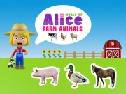 World of Alice Farm Animals Online Clicker Games on NaptechGames.com
