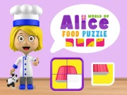 World of Alice Food Puzzle Online Puzzle Games on NaptechGames.com