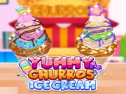 Yummy Churros Ice Cream Online Cooking Games on NaptechGames.com