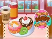 Yummy Donut Factory Online junior Games on NaptechGames.com