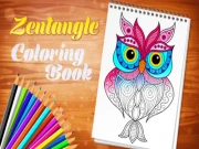 Zentangle Coloring Book Online junior Games on NaptechGames.com