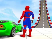 ZigZag Car Spiderman Racer -3D Online Arcade Games on NaptechGames.com