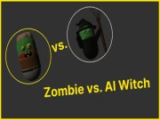 Zombie vs. AI Witch Online arcade Games on NaptechGames.com